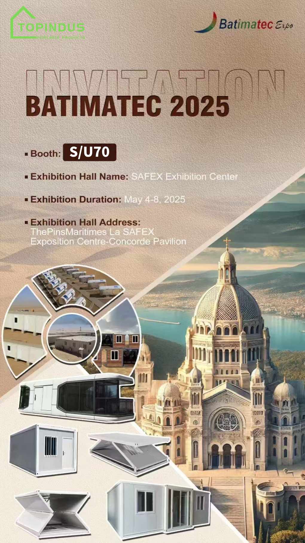 توبيندوس تعرض حلولاً مبتكرة في مجال الإسكان بالحاويات في معرض باتيماتيك 2025