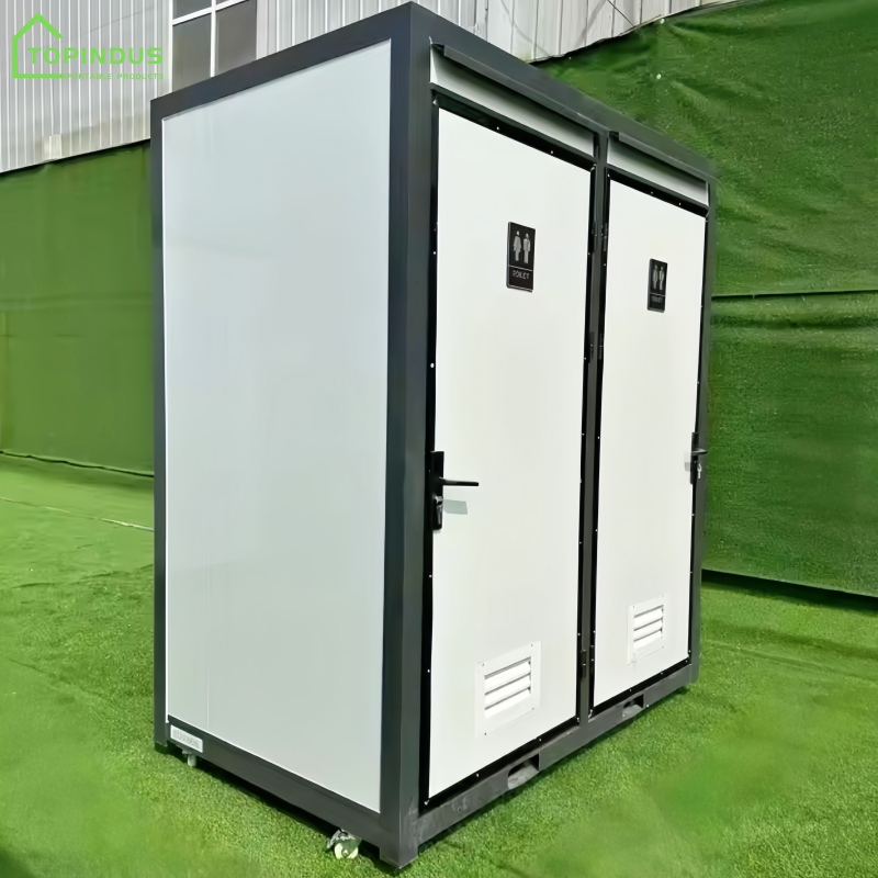 Outdoor Prefab Portable Restroom Toilet With Shower