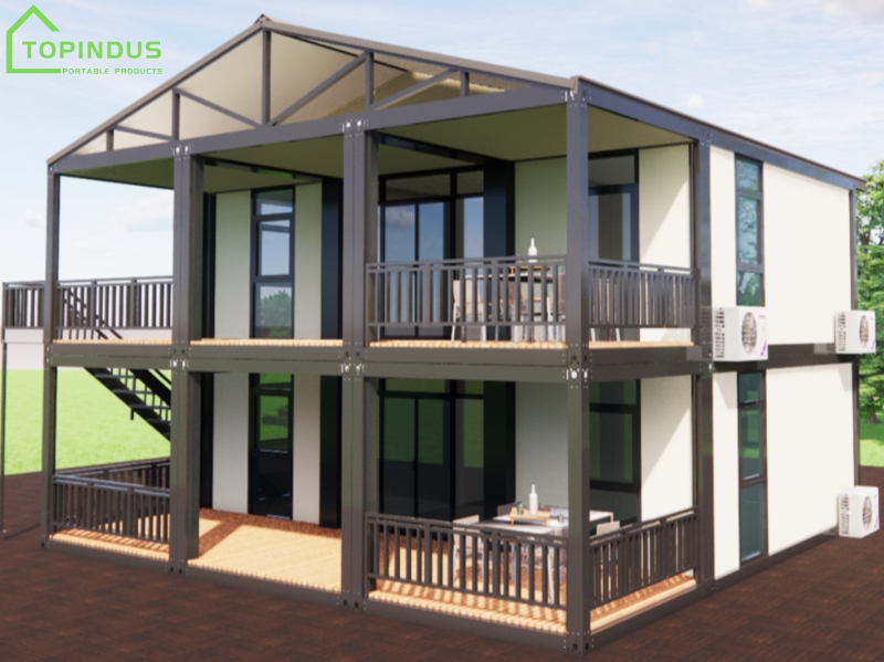 Efficient, Flexible, and Portable: Exploring 2 Story Detachable Container Houses