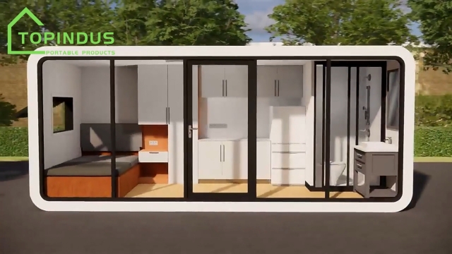 Explore the Future of Hospitality with Our Luxury Pod Prefabricated Mobile Homes