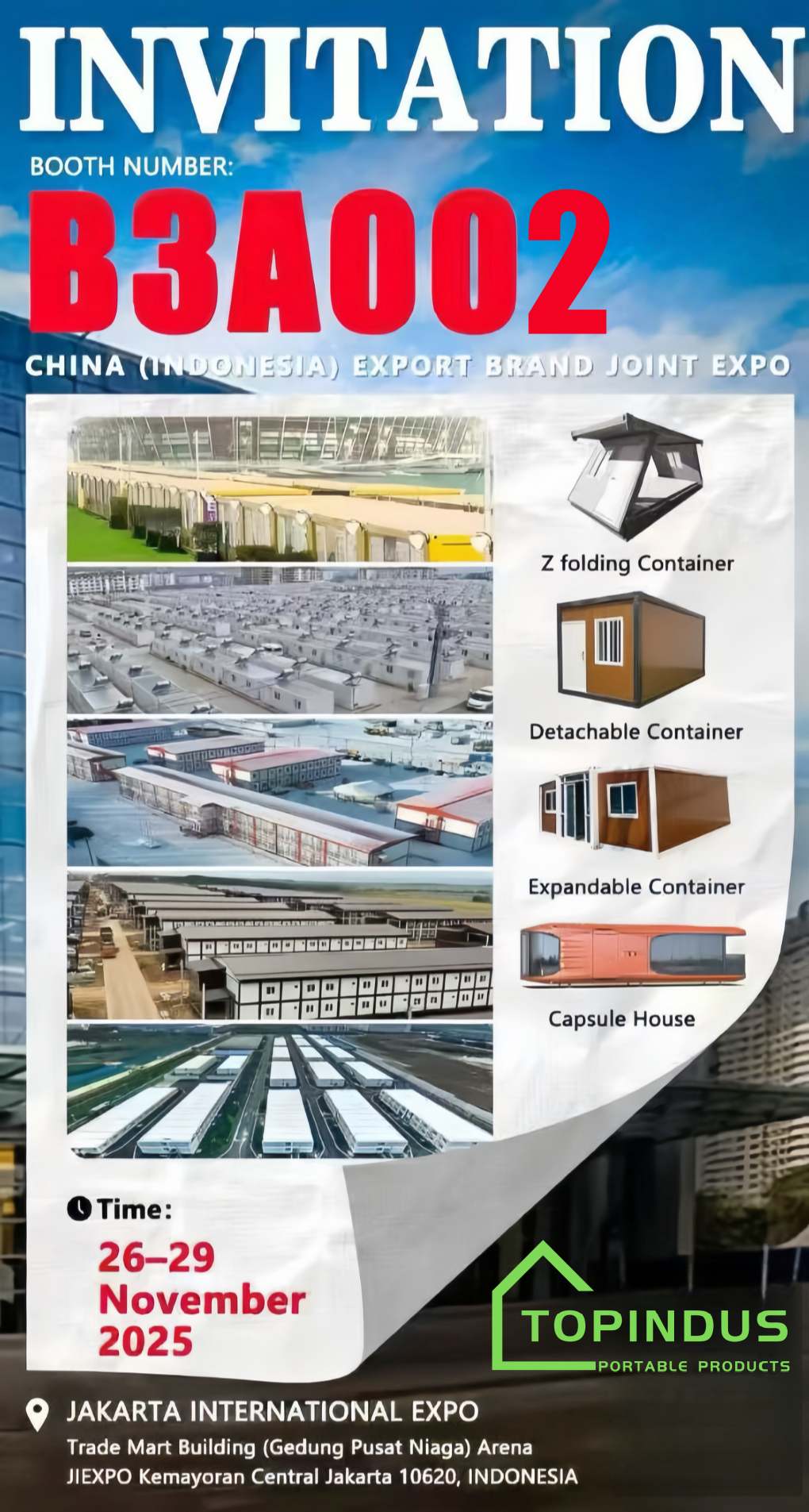 Topindus participated in the China (Indonesia) Export Brand Joint Expo