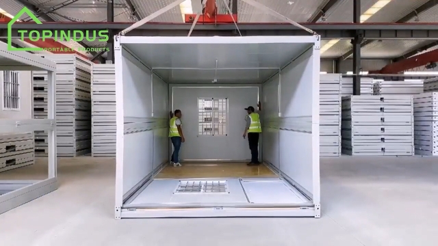 TOPINDUS 'X-shaped folding container house: Quick installation and flexible combination