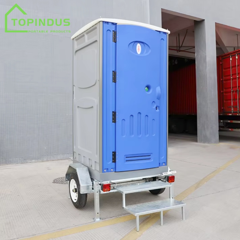Portable Durable New Type Trailer-mounted Mobile Toilet